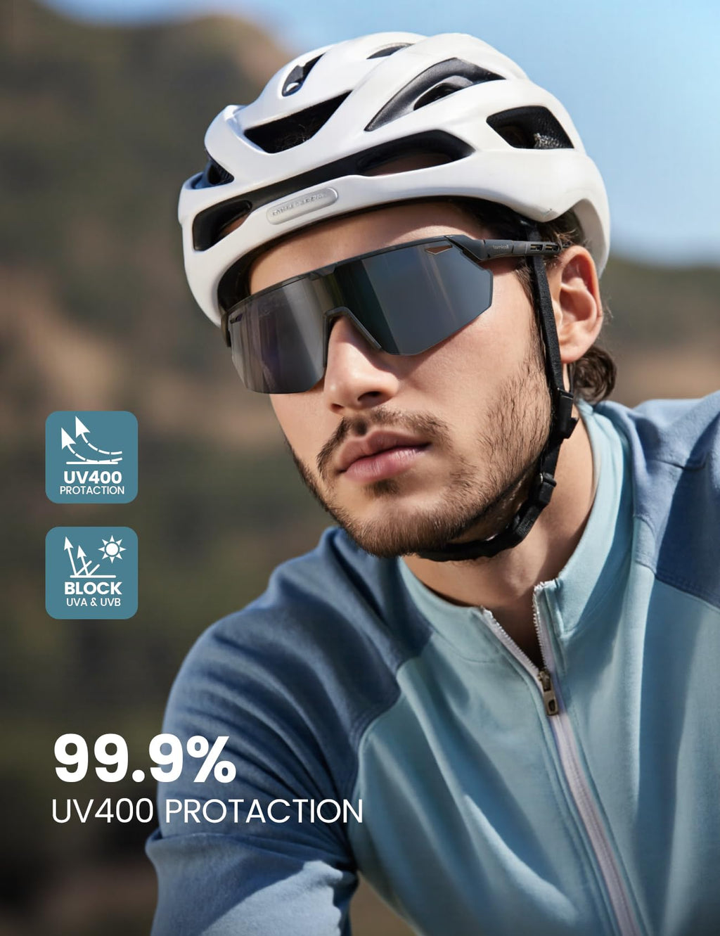 Lamicall 24g Polarized Sports Sunglasses for Men Women - UV400 Protection Sun Glasses for Baseball Running Cycling Fishing Jansha Store