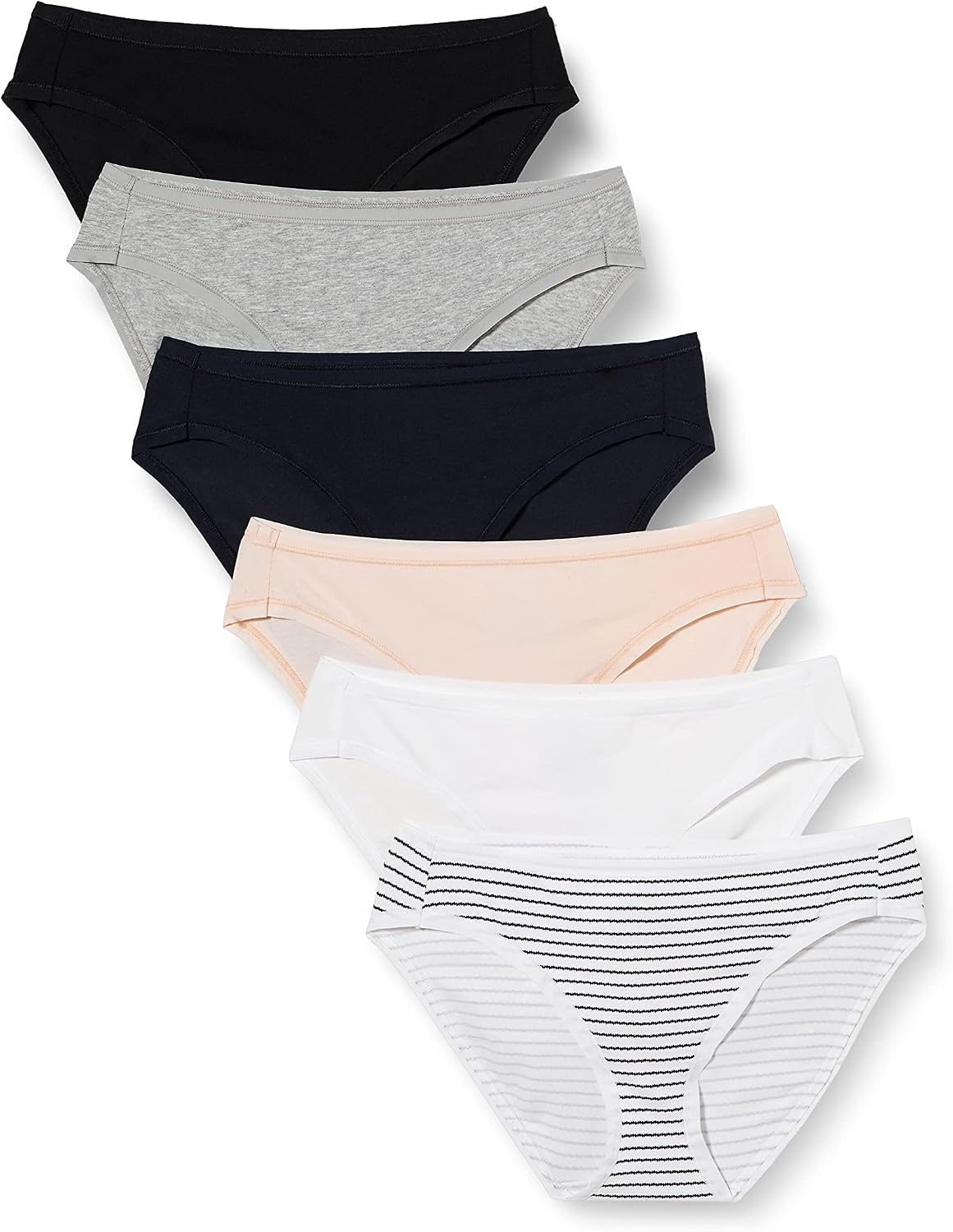 Amazon Essentials Women's Cotton Spandex Bikini Brief Underwear (Available in Plus Size) Jansha Store