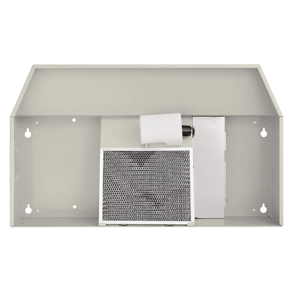 Broan-NuTone 413023 Ductless Range Hood Insert with Light, Exhaust Fan for Under Cabinet, 30-Inch, Black Jansha Store