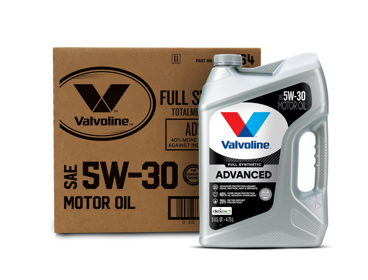 Valvoline Advanced Full Synthetic SAE 0W-20 Motor Oil 5 QT Jansha Store