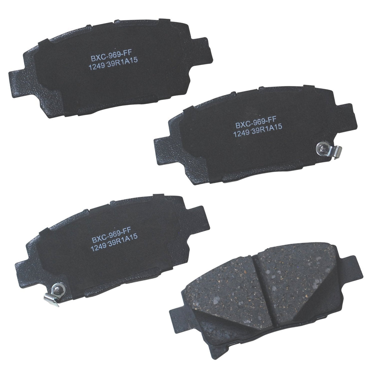 Bendix Premium SBC436A Ceramic Front Brake Pads for Toyota 4Runner 2002-2001, Hilux 2004, Tacoma 1998-1995 Jansha Store