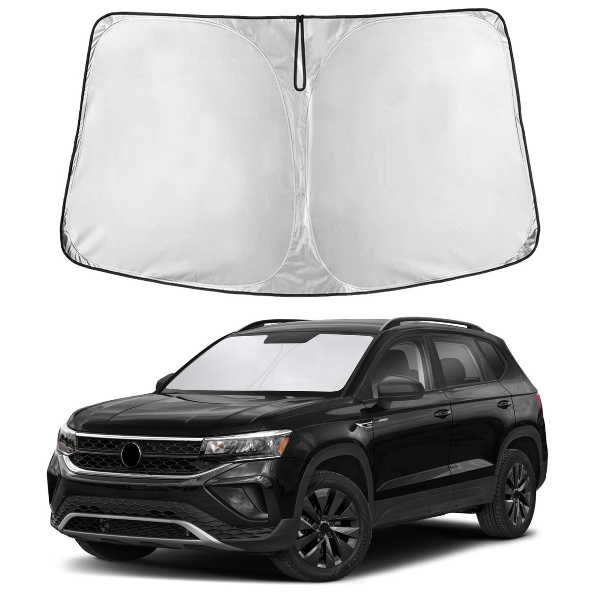 EcoNour Car Windshield Sun Shade, Front Window Sun Blocker for SUVs,Sedan Jansha Store