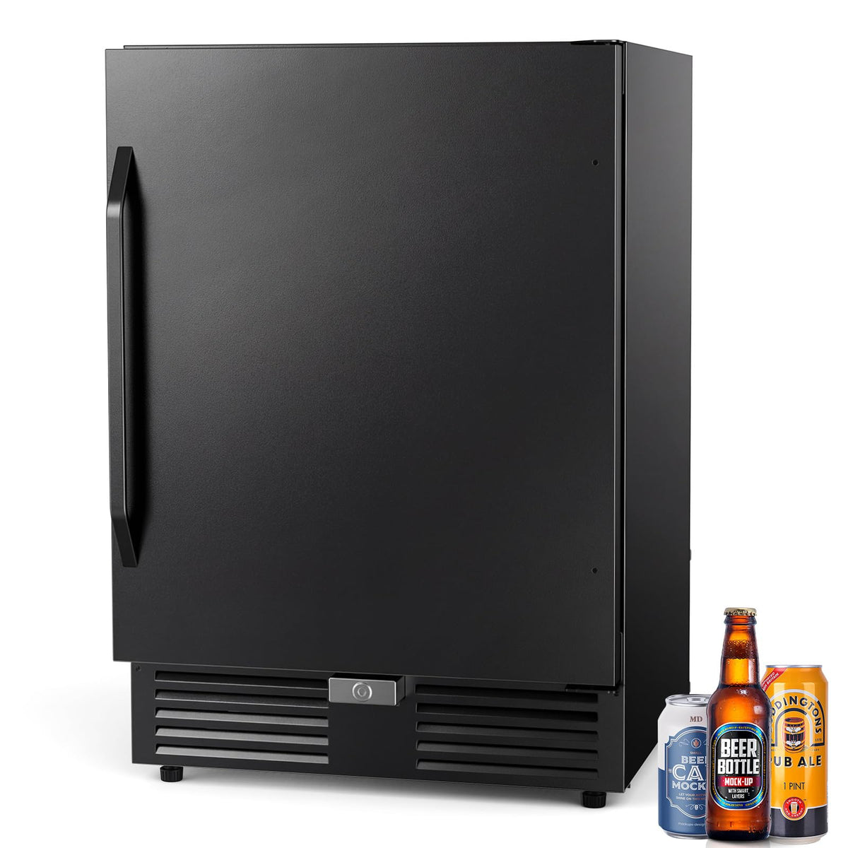 24 Inch Upgraded Dual Zone Wine and Beverage Refrigerator Cooler Jansha Store