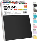 Soucolor Sketch Book 9" x 12", 100 Sheets Kids Art Sketchbook Drawing Pad Jansha Store