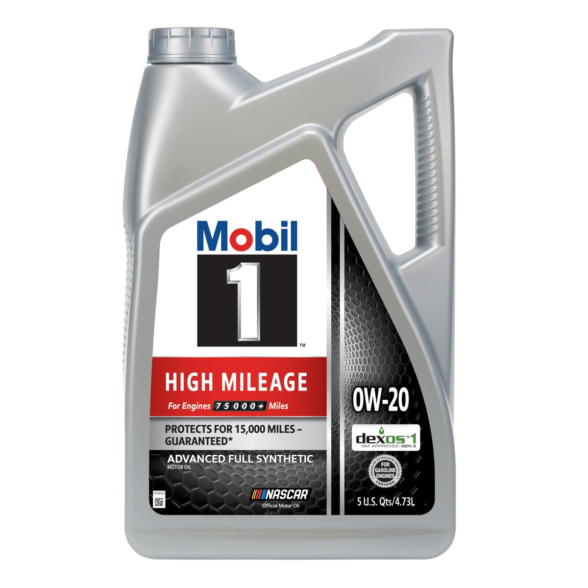 Mobil 1 High Mileage Full Synthetic Motor Oil 5W-30, 5 Quart Jansha Store