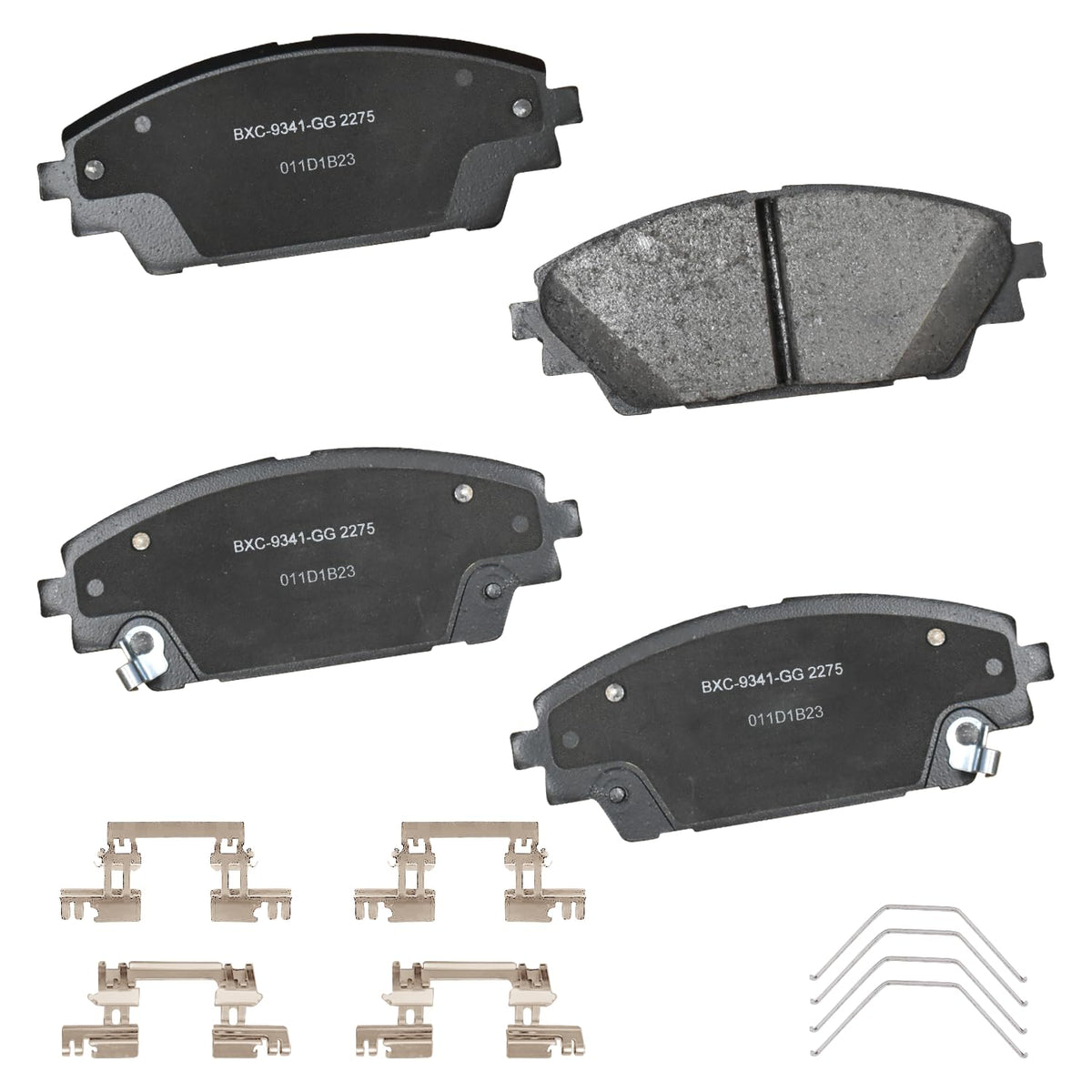 Bendix Premium SBC436A Ceramic Front Brake Pads for Toyota 4Runner 2002-2001, Hilux 2004, Tacoma 1998-1995 Jansha Store