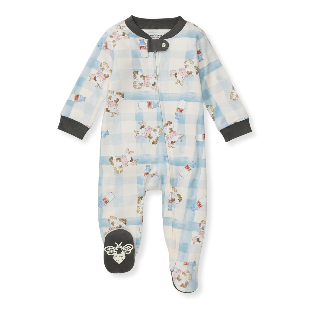 Burt's Bees Baby Baby Girl's Pajamas Sleep and Play Jansha Store