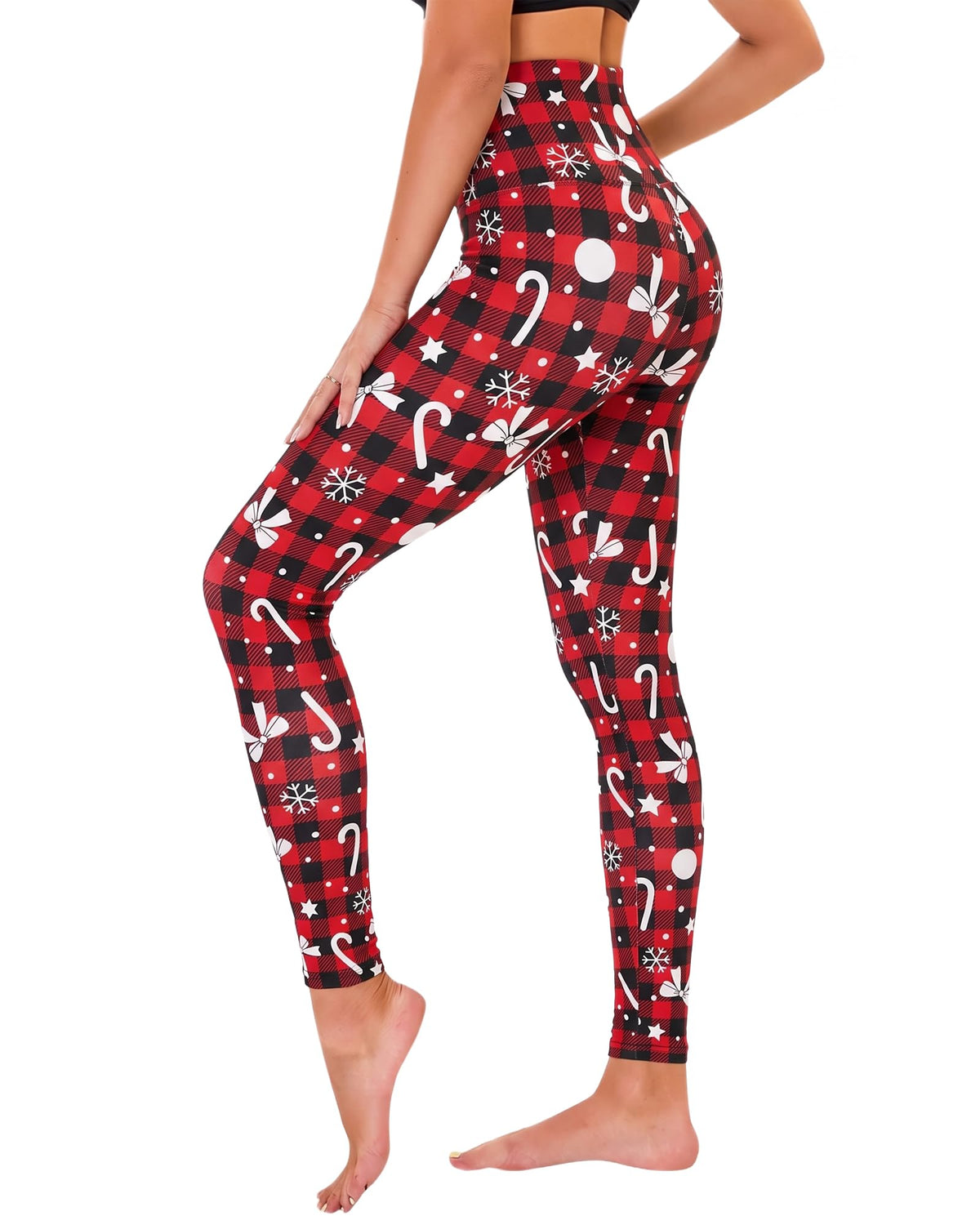 TNNZEET High Waisted Leggings for Women - No See Through Tummy Control Cycling Workout Yoga Pants with Pockets Reg & Plus Jansha Store