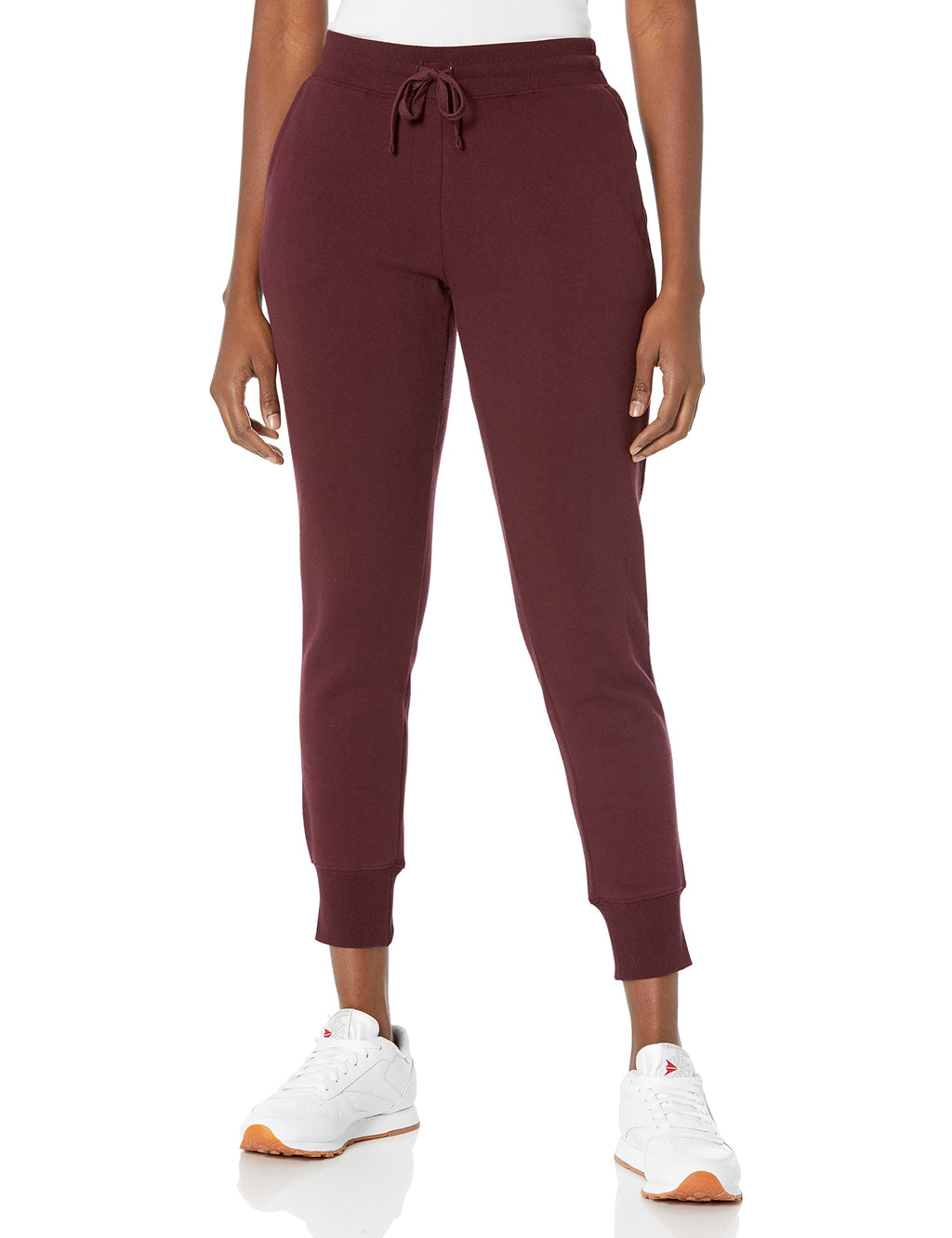 Amazon Essentials Women's Cotton Fleece Jogger Sweatpants with Drawstring (Available in Plus Size) Jansha Store