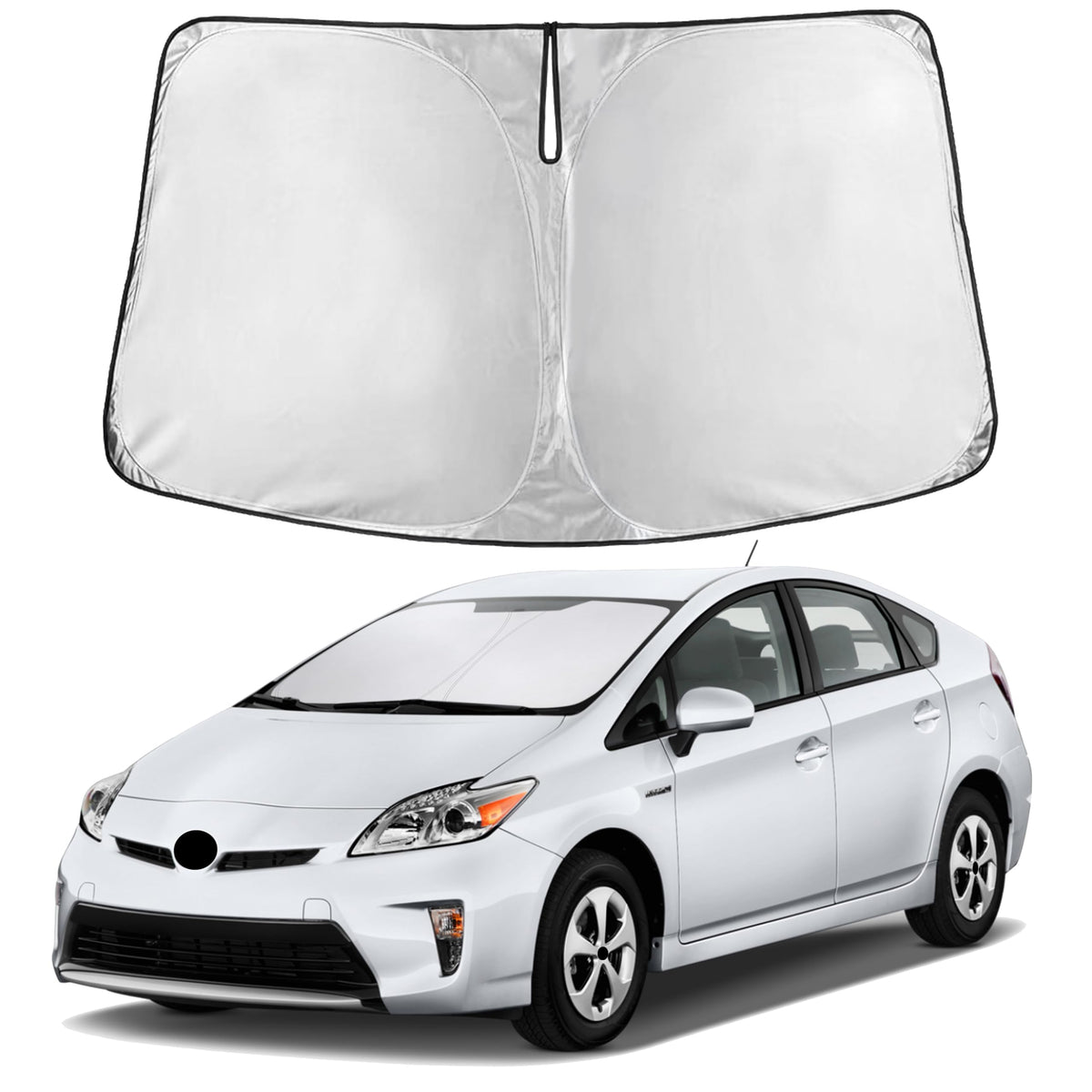 EcoNour Car Windshield Sun Shade, Front Window Sun Blocker for SUVs,Sedan Jansha Store
