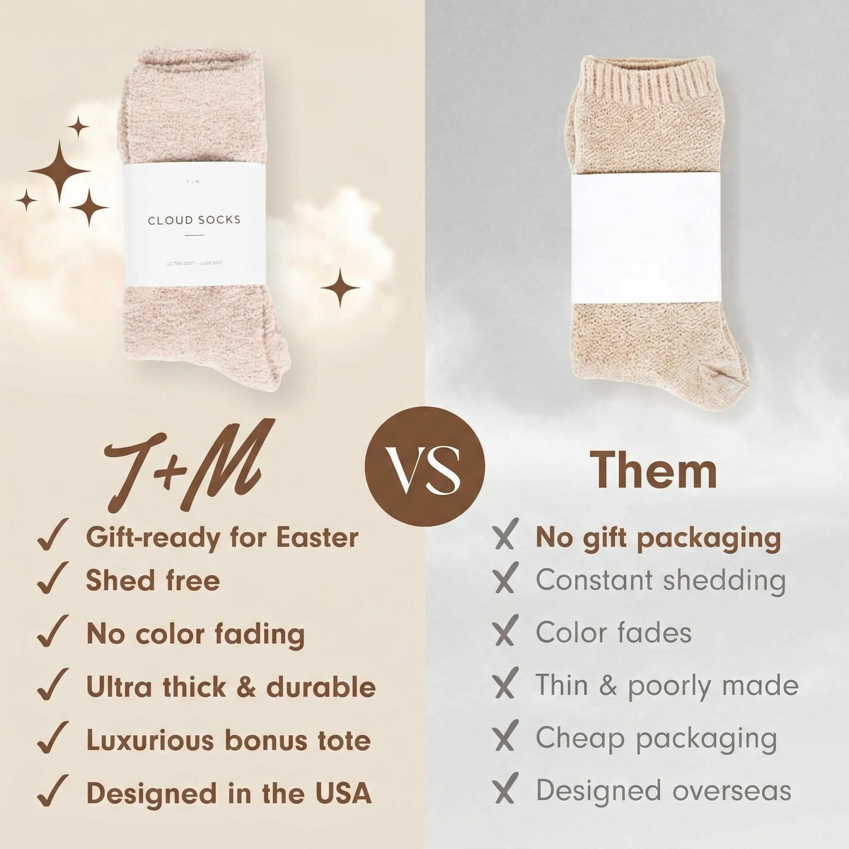 Unboxme Gifts Warm & Cozy Ultra-Luxe Cloud Fuzzy Socks, Gifts for Women Jansha Store