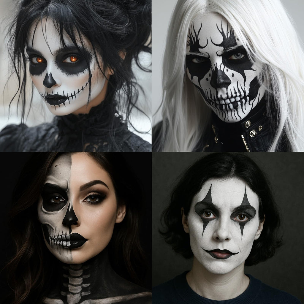 BADCOLOR Black Cream-Blendable Face Body Paint Stick for Adults Children Eye Black Softball Football Baseball Sports , Non-Toxic Hypoallergenic for Halloween SFX Makeup Cosplay Joker Costume Parties Jansha Store