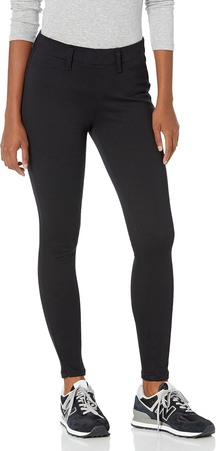 Amazon Essentials Women's Pull-On Mid Rise Stretchy Knit Jegging Jansha Store
