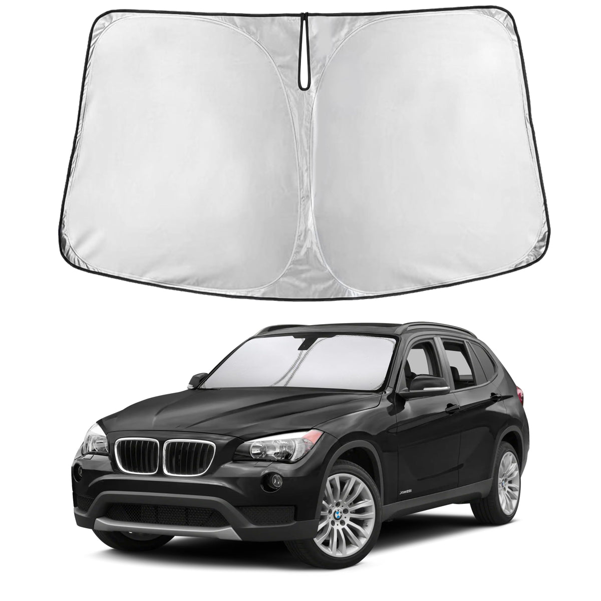 EcoNour Car Windshield Sun Shade, Front Window Sun Blocker for SUVs,Sedan Jansha Store