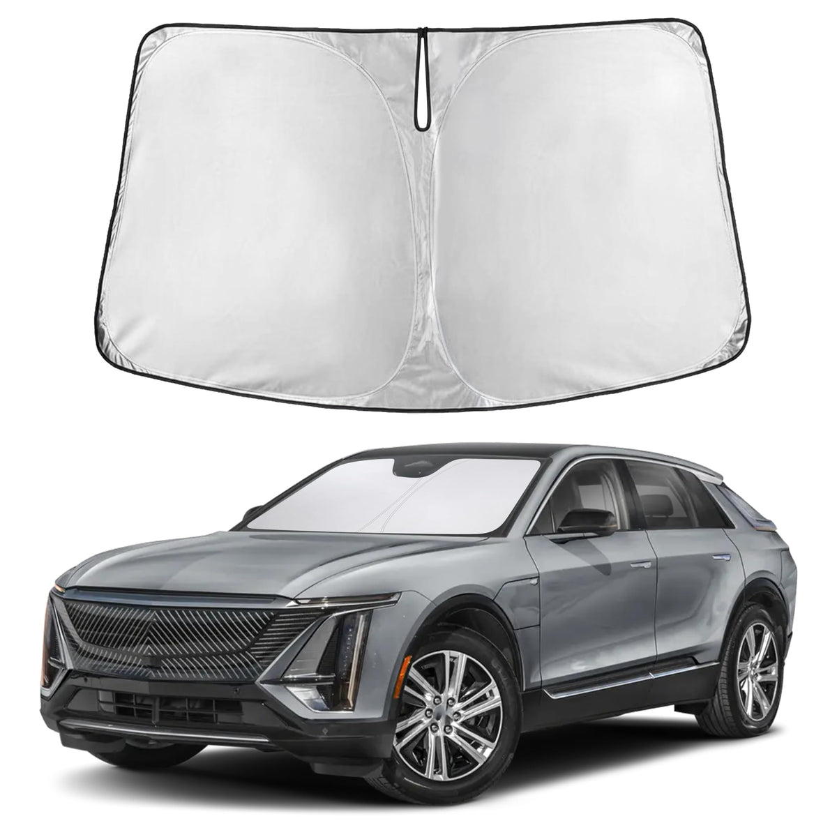EcoNour Car Windshield Sun Shade, Front Window Sun Blocker for SUVs,Sedan Jansha Store