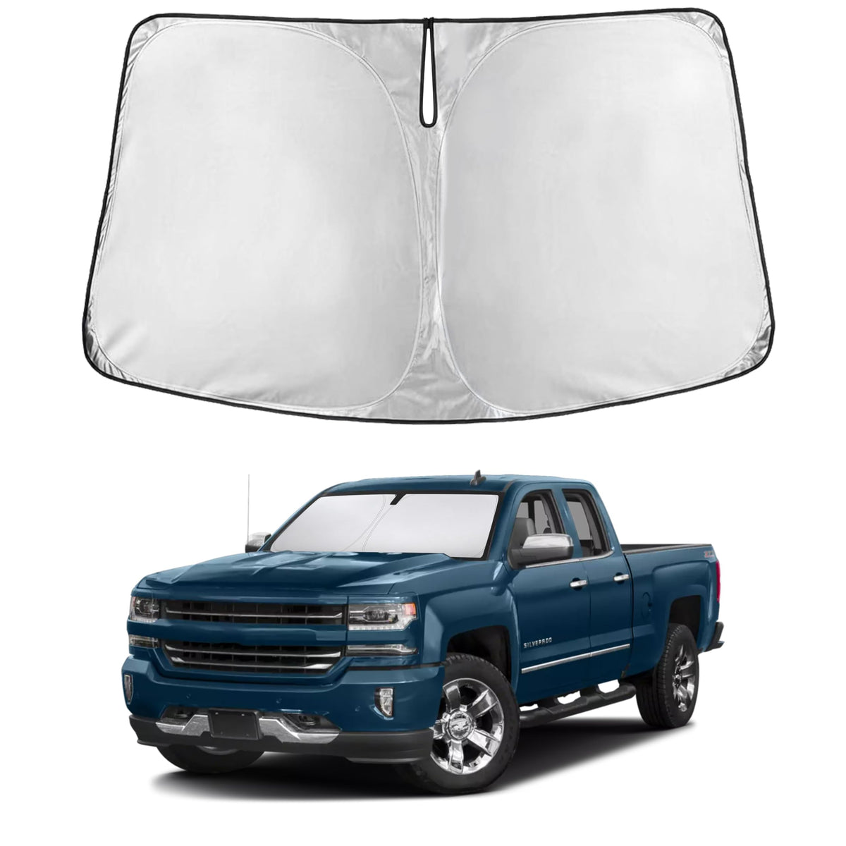 EcoNour Car Windshield Sun Shade, Front Window Sun Blocker for SUVs,Sedan Jansha Store
