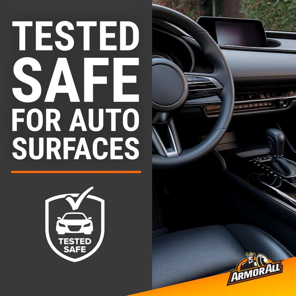 Armor All Car Cleaning Wipes, 90 Ct - Interior, Protectant & Glass Wipes Jansha Store