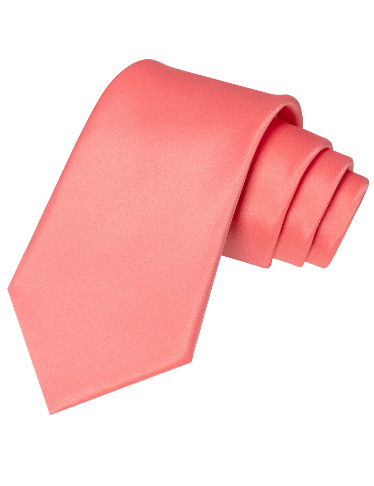JEMYGINS Solid Color Tie Mens Necktie for Business and Wedding Jansha Store
