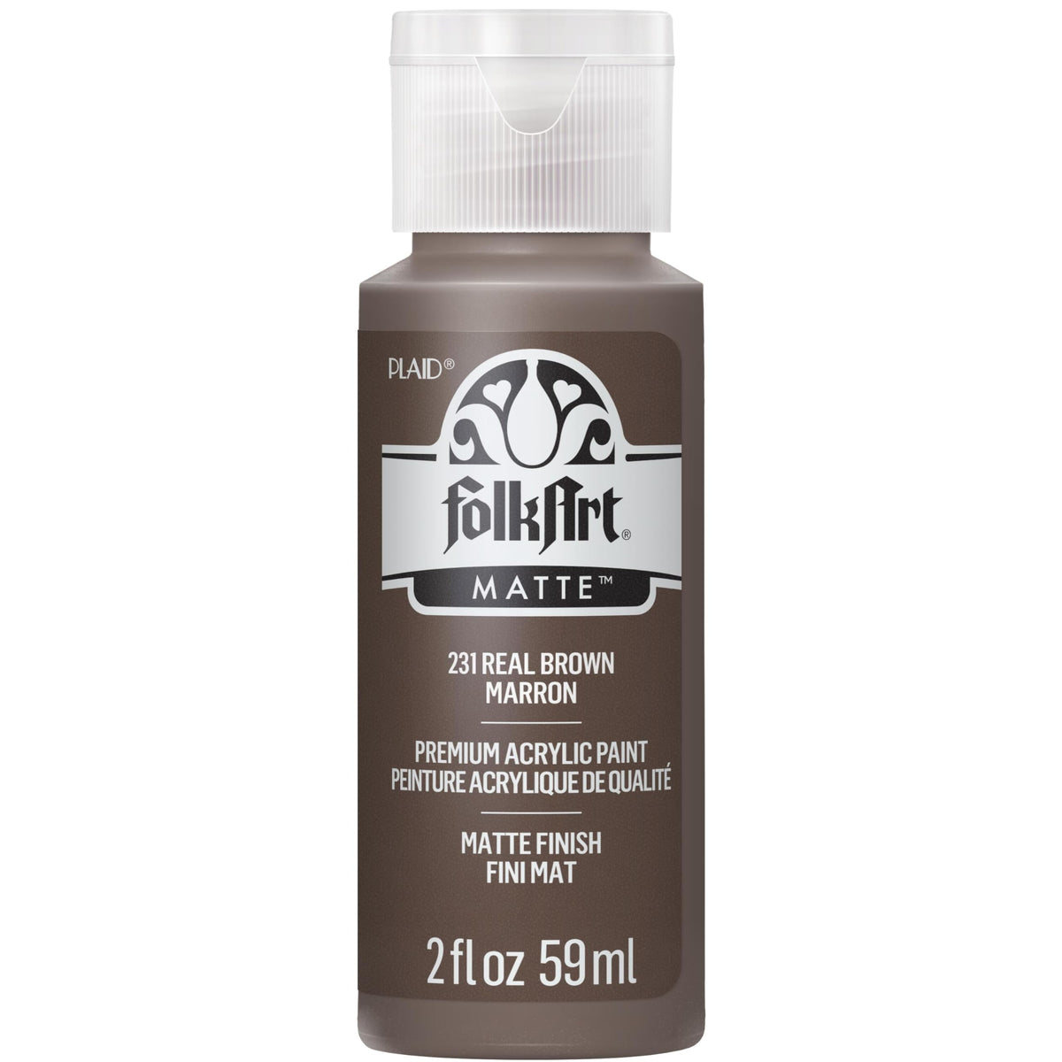 FolkArt Acrylic Paint in Assorted Colors (2 oz), 2559, Coffee Latte Jansha Store