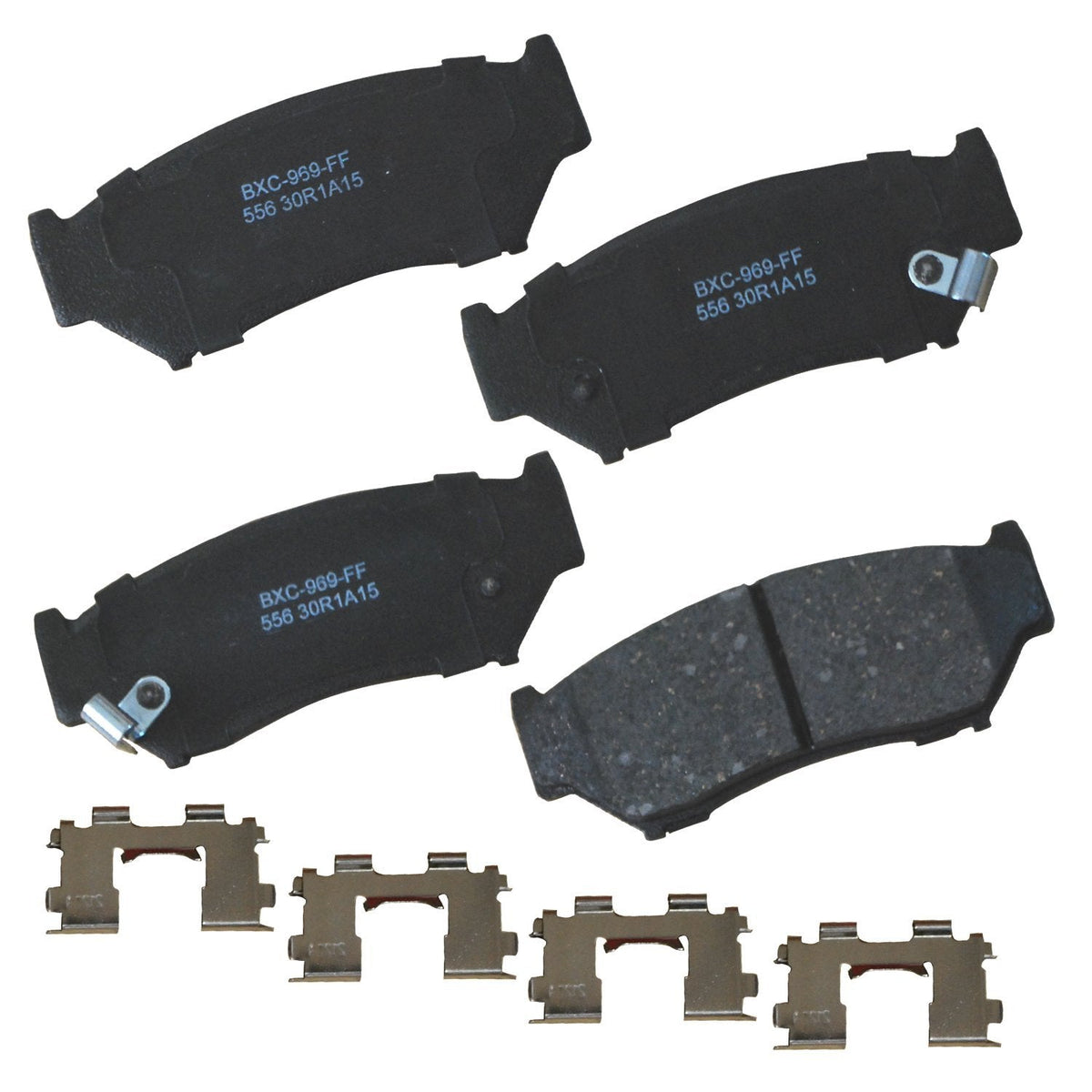 Bendix Premium SBC436A Ceramic Front Brake Pads for Toyota 4Runner 2002-2001, Hilux 2004, Tacoma 1998-1995 Jansha Store