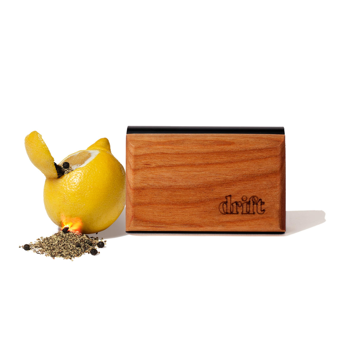 Drift Car Air Freshener - The Original Wood Air Freshener - Car Odor Eliminator - Long Lasting Scent - Auto Accessories - Metal Clip - Essential Oils - Clean Ingredients - Teak Scent Starter Kit Jansha Store