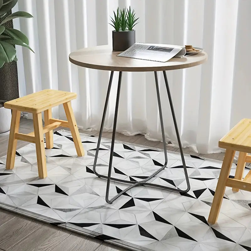 Handmade Bamboo Stool - DIY Home Small Stool with Traditional Style-1