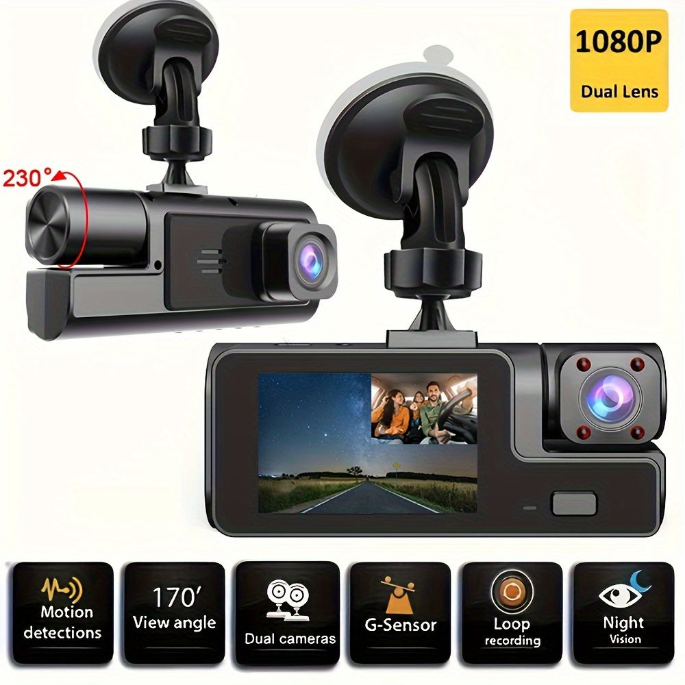 Dash Cam with 1080P Night Vision & G-Sensor-1