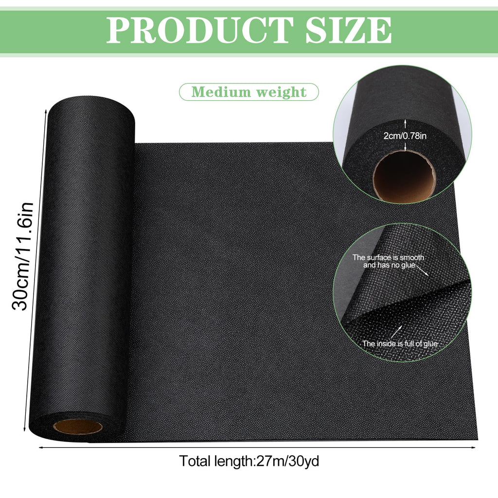 Medium Weight Interfacing Fabric for Sewing Iron On Fusible Interfacing Jansha Store