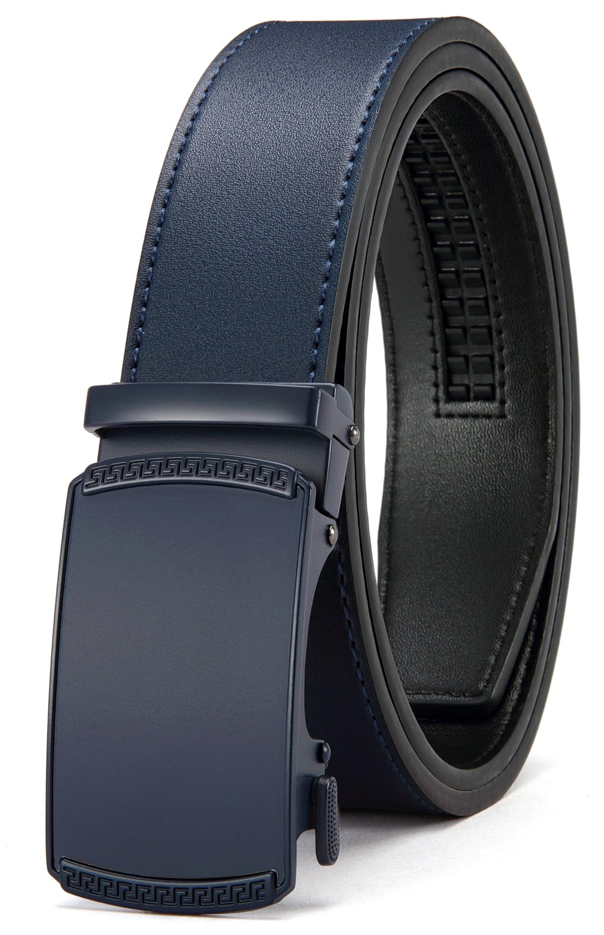 CHAOREN Men's Leather Ratchet Belt - Customizable Fit (35mm) Jansha Store