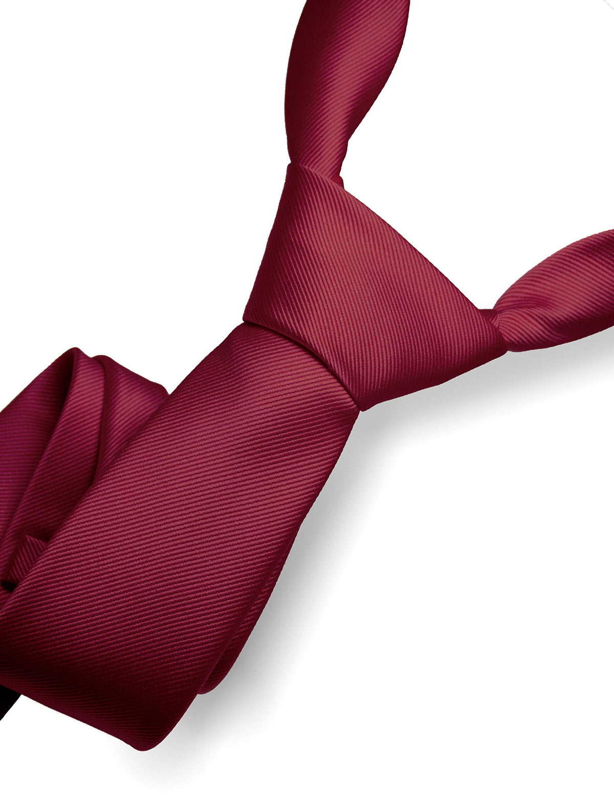 RBOCOTT Solid Color Tie Formal Necktie for Men Jansha Store