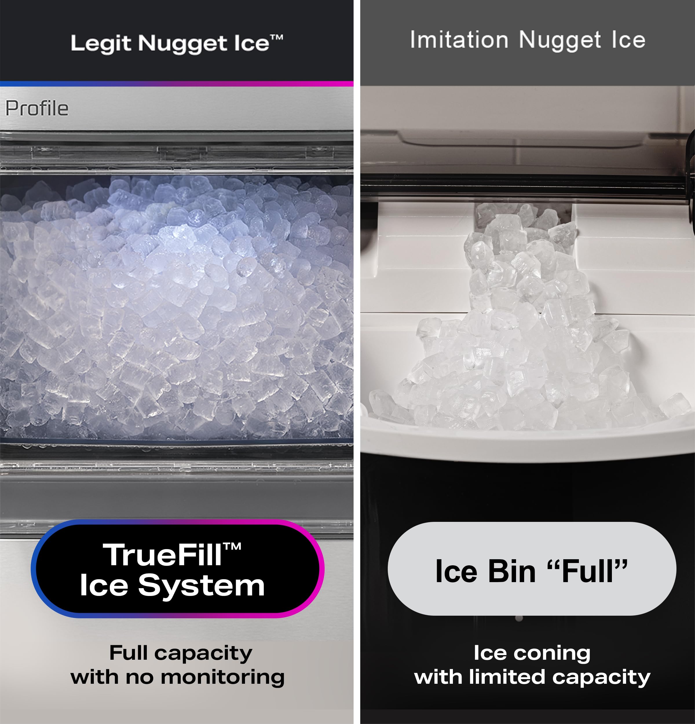 GE Profile Opal 2.0 Ultra Nugget Ice Maker with .75 Gallon Side Tank and Scale Inhibiting Filter, Scoop Included, 38 lbs in 24 Hours, Pellet Ice Machine with WiFi & Smart Connected, Black Jansha Store