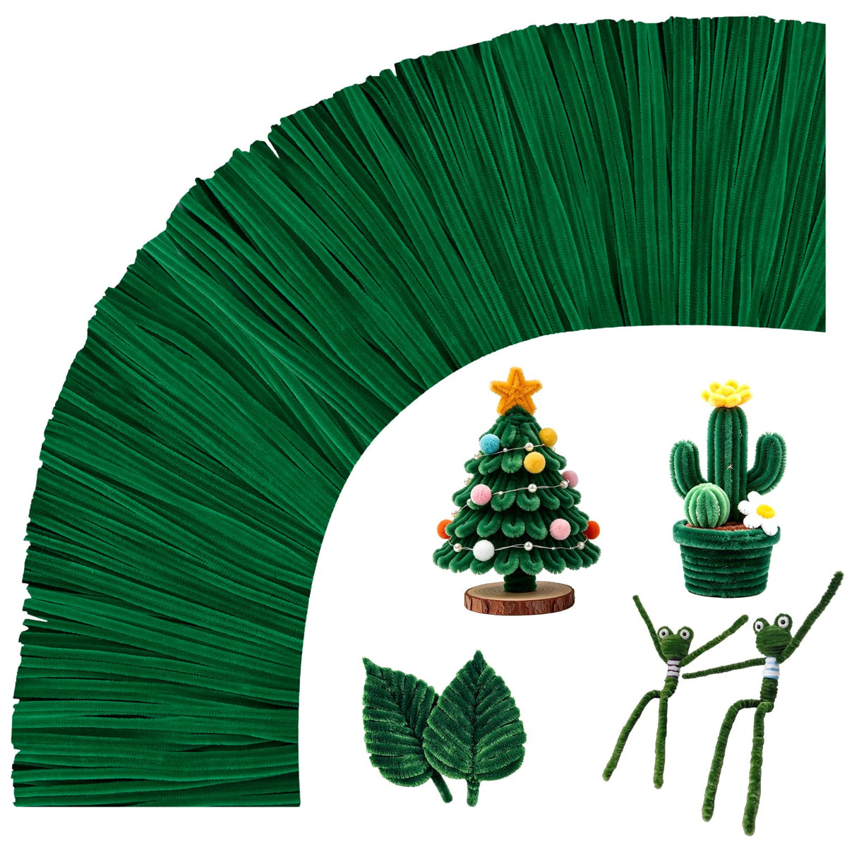 200Pcs Glitter Pipe Cleaners Craft Bulk,Art Aupplies Toys for Kids,DIY Multicolor Sparkly Chenille Stems for Halloween/Christmas Home Decor,Xmas Gift Wrapping and Festival Party Decoration Present Jansha Store