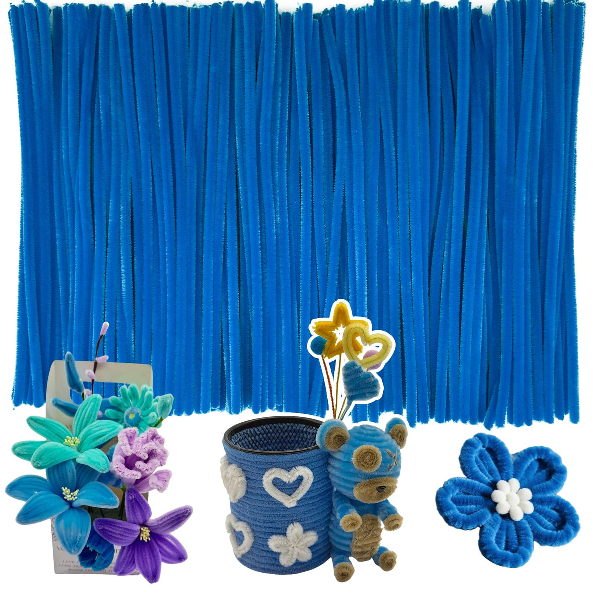 200Pcs Glitter Pipe Cleaners Craft Bulk,Art Aupplies Toys for Kids,DIY Multicolor Sparkly Chenille Stems for Halloween/Christmas Home Decor,Xmas Gift Wrapping and Festival Party Decoration Present Jansha Store