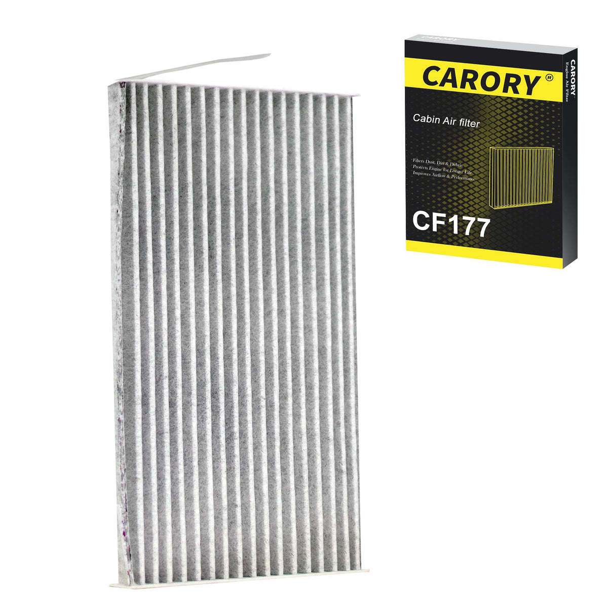 CARORY Cabin Air Filter w/Activated Carbon for Honda Accord 2003–2022, Civic 2006–2015, CR-V 2007–2016, Odyssey 2005–2017, Pilot 2009–2022, Ridgeline 2006–2025, Acura MDX 2007–2020, and More, CF134 Jansha Store