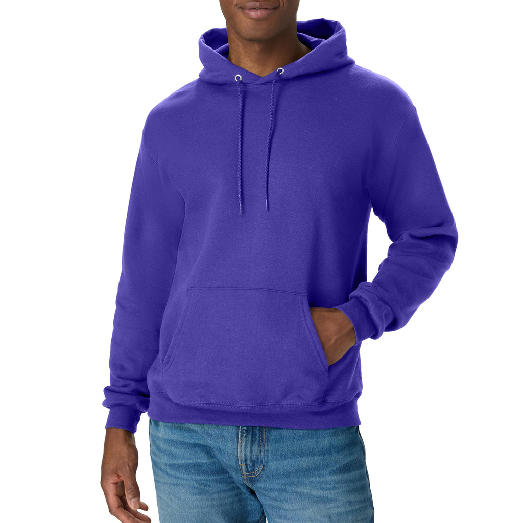 Sleeve and shoulder seam detail on the midweight fleece hoodie