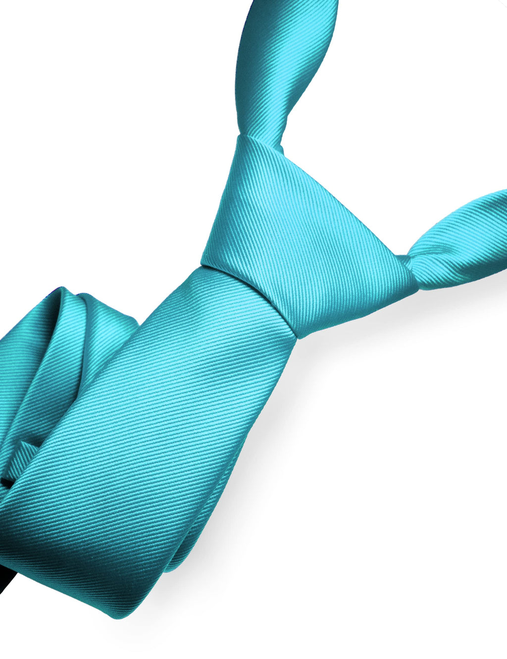 RBOCOTT Solid Color Tie Formal Necktie for Men Jansha Store