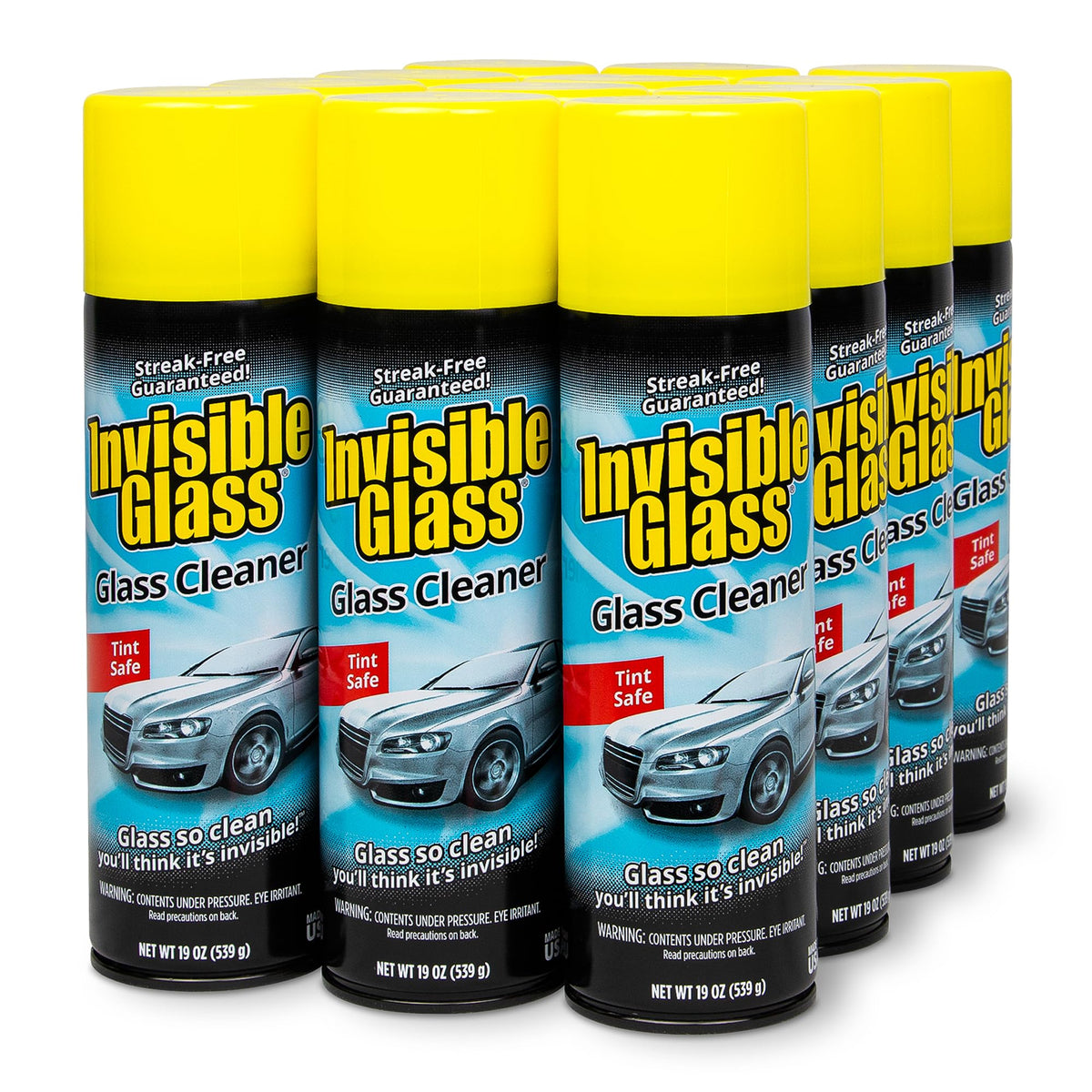 Invisible Glass Auto Glass Cleaner Foaming Spray, 19 oz, 91164 (Pack of 2) Jansha Store
