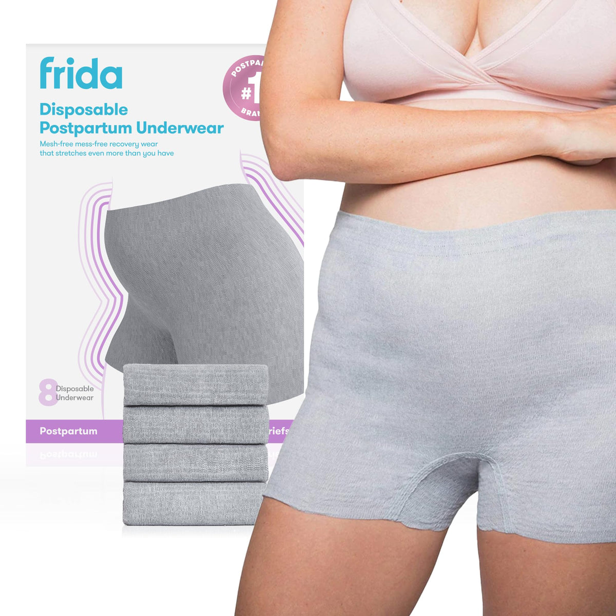 Frida Mom 8pc Postpartum Underwear Jansha Store