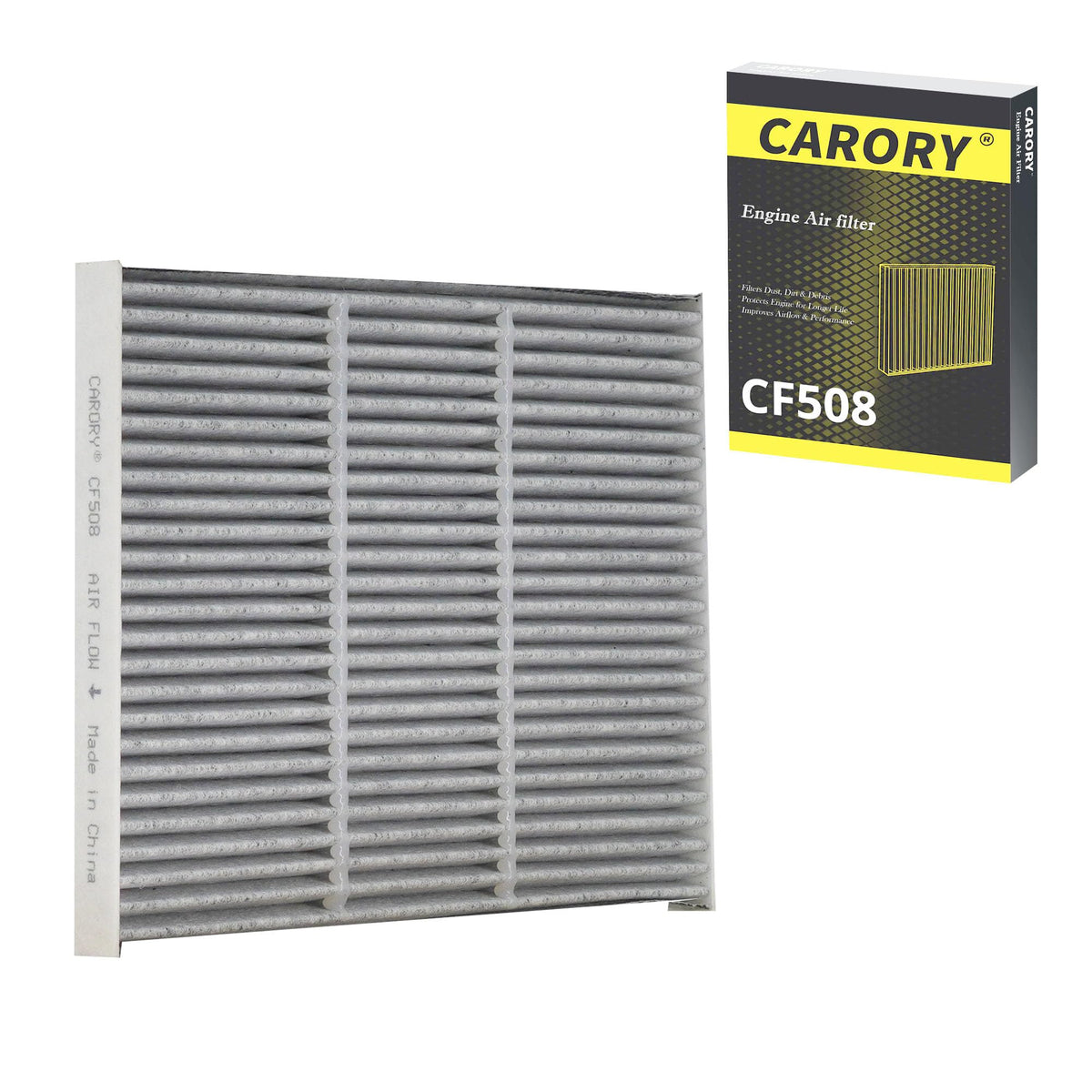 CARORY Cabin Air Filter w/Activated Carbon for Honda Accord 2003–2022, Civic 2006–2015, CR-V 2007–2016, Odyssey 2005–2017, Pilot 2009–2022, Ridgeline 2006–2025, Acura MDX 2007–2020, and More, CF134 Jansha Store