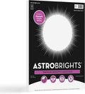 Astrobrights/Neenah Bright White Cardstock, 8.5" x 11", 65 lb, 75 Sheets Jansha Store
