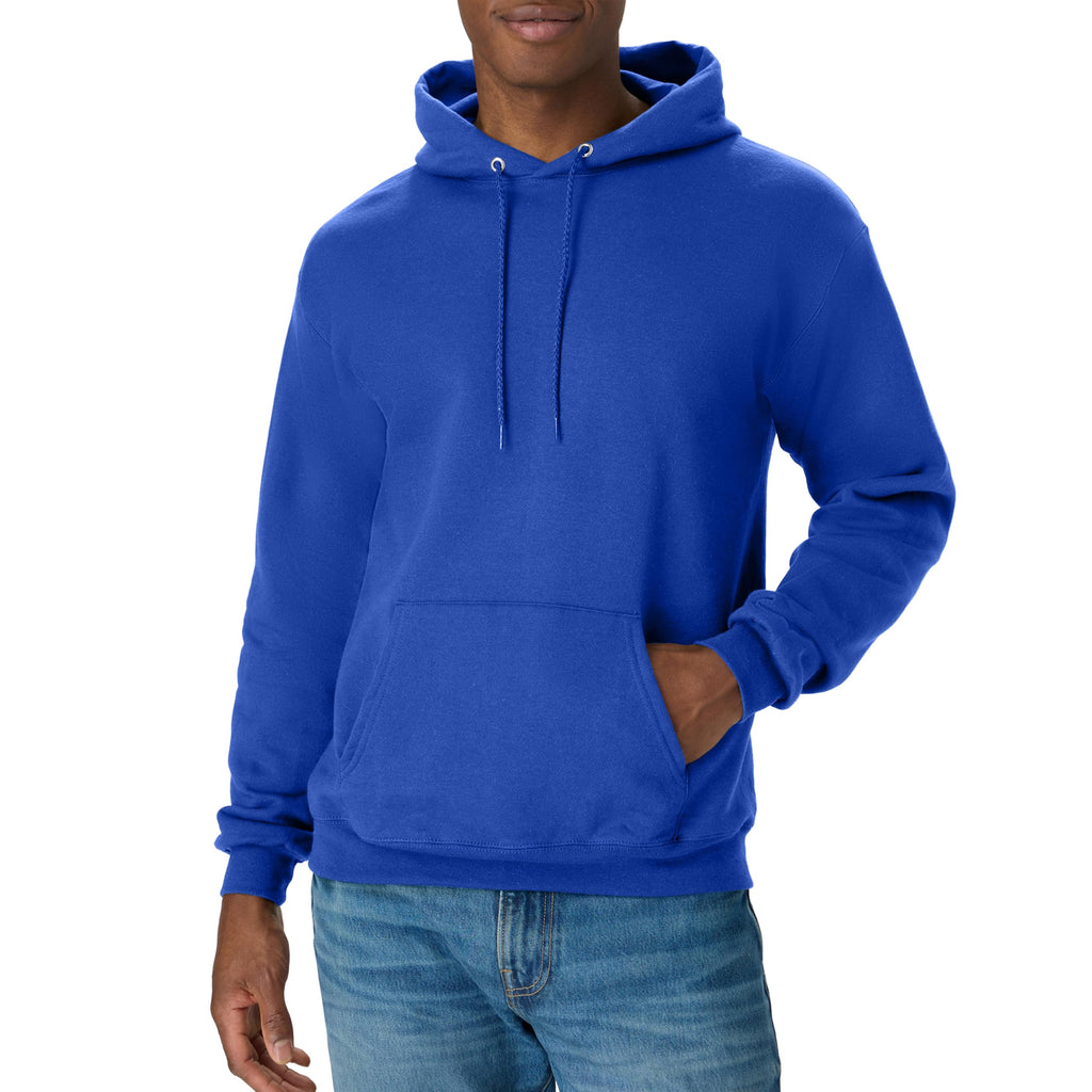 Hood detail of the sweatshirt with adjustable drawstrings and lined interior
