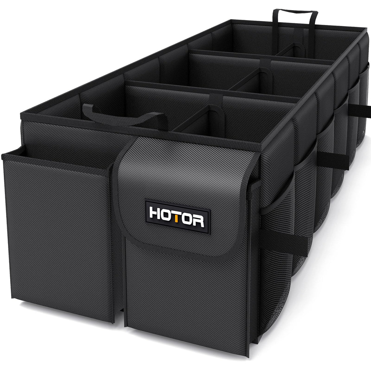 HOTOR Trunk Organizer - Foldable Car Organizer for SUVs & Sedans Storage Jansha Store