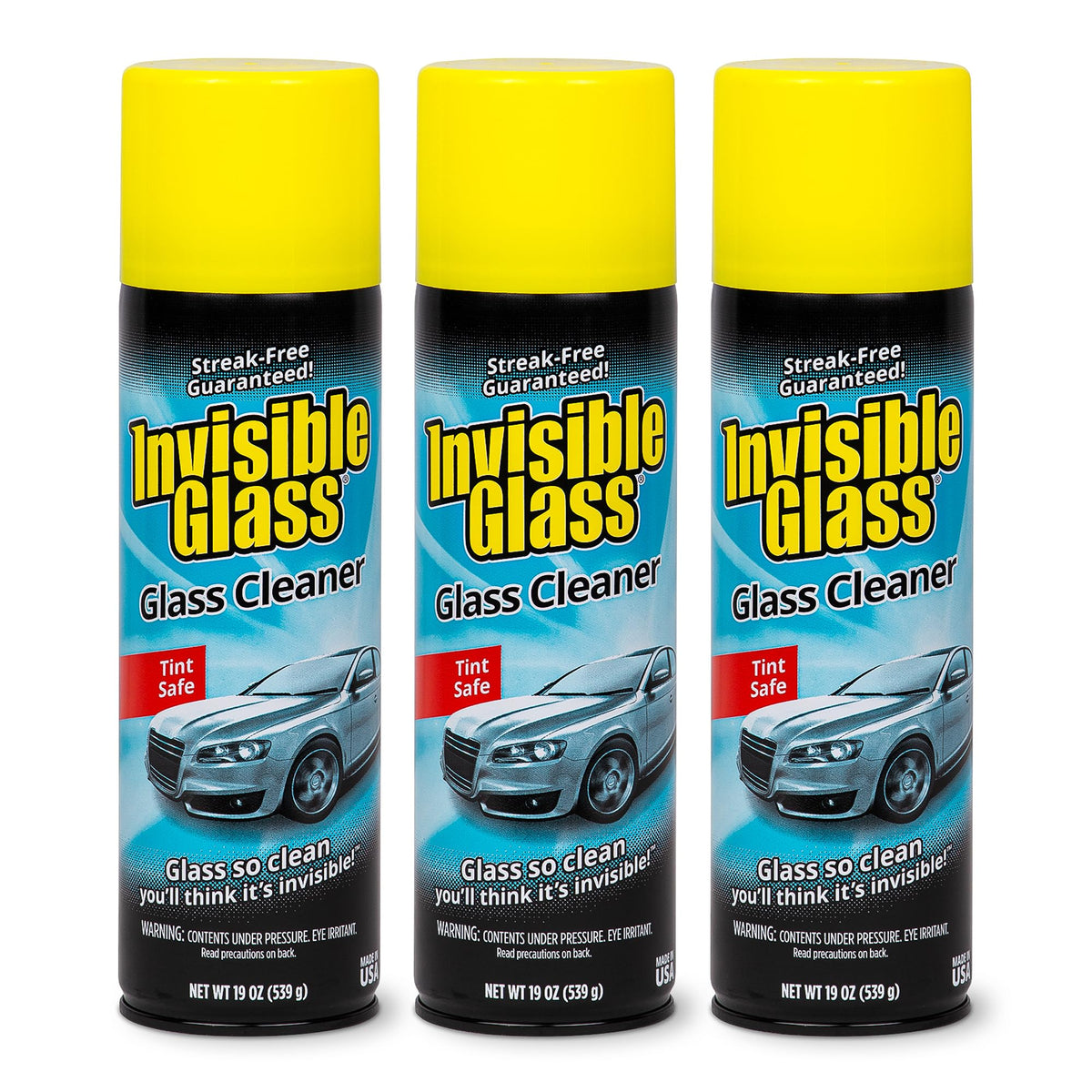 Invisible Glass Auto Glass Cleaner Foaming Spray, 19 oz, 91164 (Pack of 2) Jansha Store