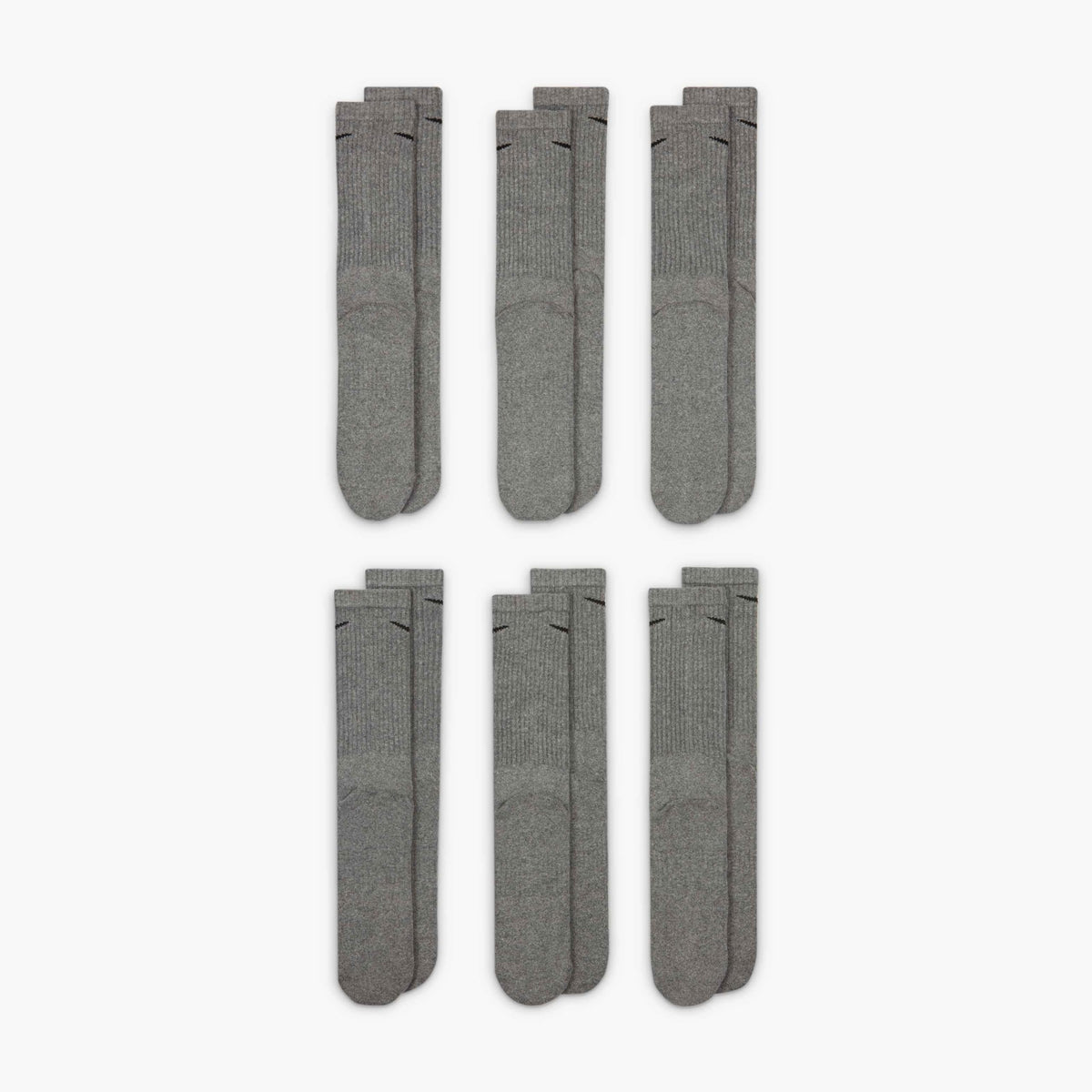 Nike Adult Everyday Cushioned Training Crew Socks (6-Packs) | Mens & Womens Jansha Store