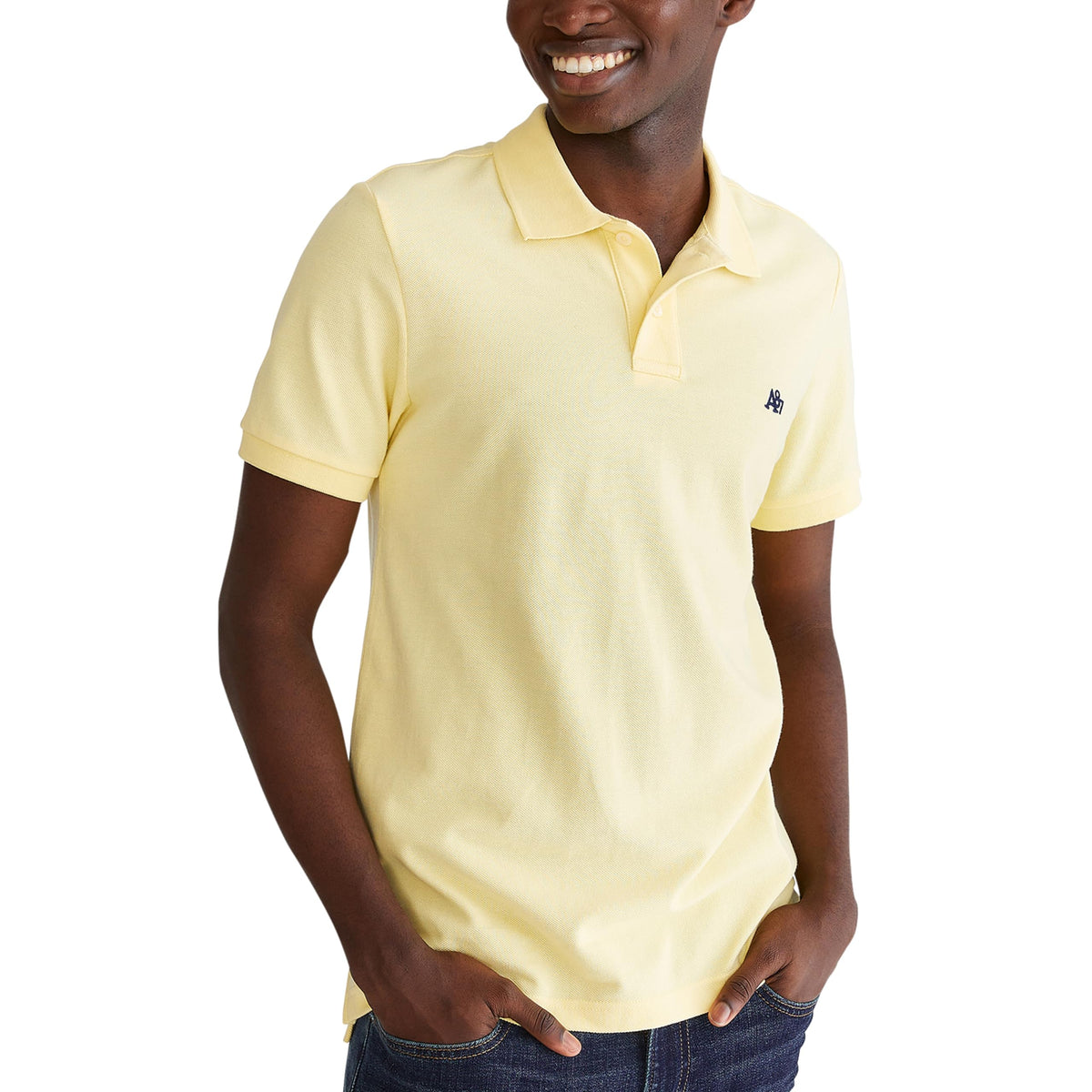 AEROPOSTALE Men's Uniform Polo Short Sleeve Jansha Store