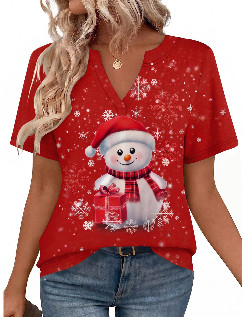 Zeagoo Womens Tops Short Sleeve V Neck Tee Shirts Cute Dressy Casual Jansha Store