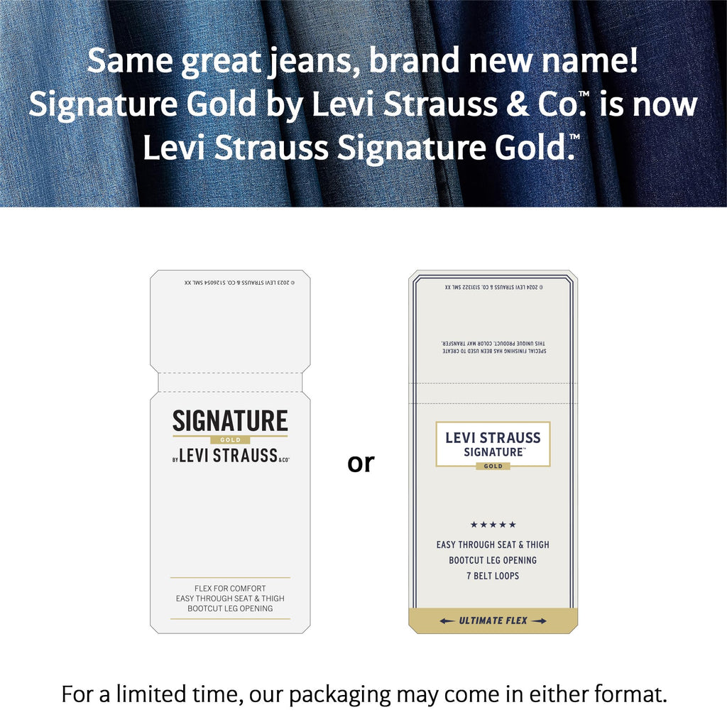 Levi Strauss Signature Gold Men's Relaxed Fit Flex Jeans Jansha Store