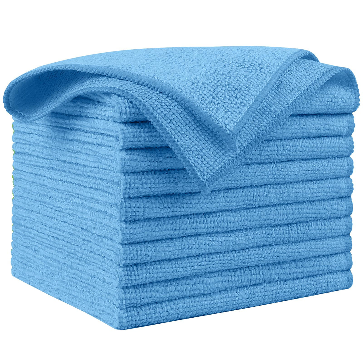 AIDEA Microfiber Cleaning Cloth-50PK, Microfiber Towels for Cars, 12"×12" Jansha Store