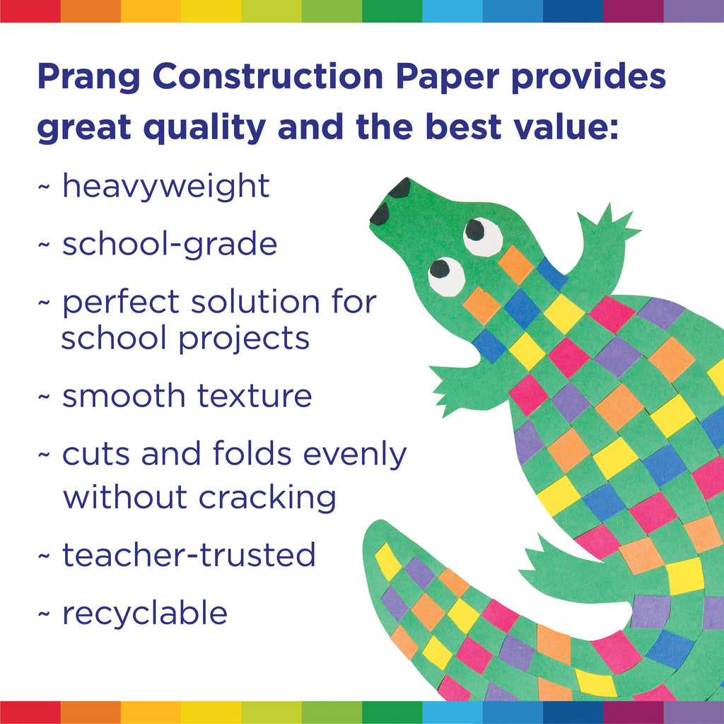 Prang (Formerly SunWorks) Construction Paper, Pink, 9" x 12", 50 Sheets Jansha Store