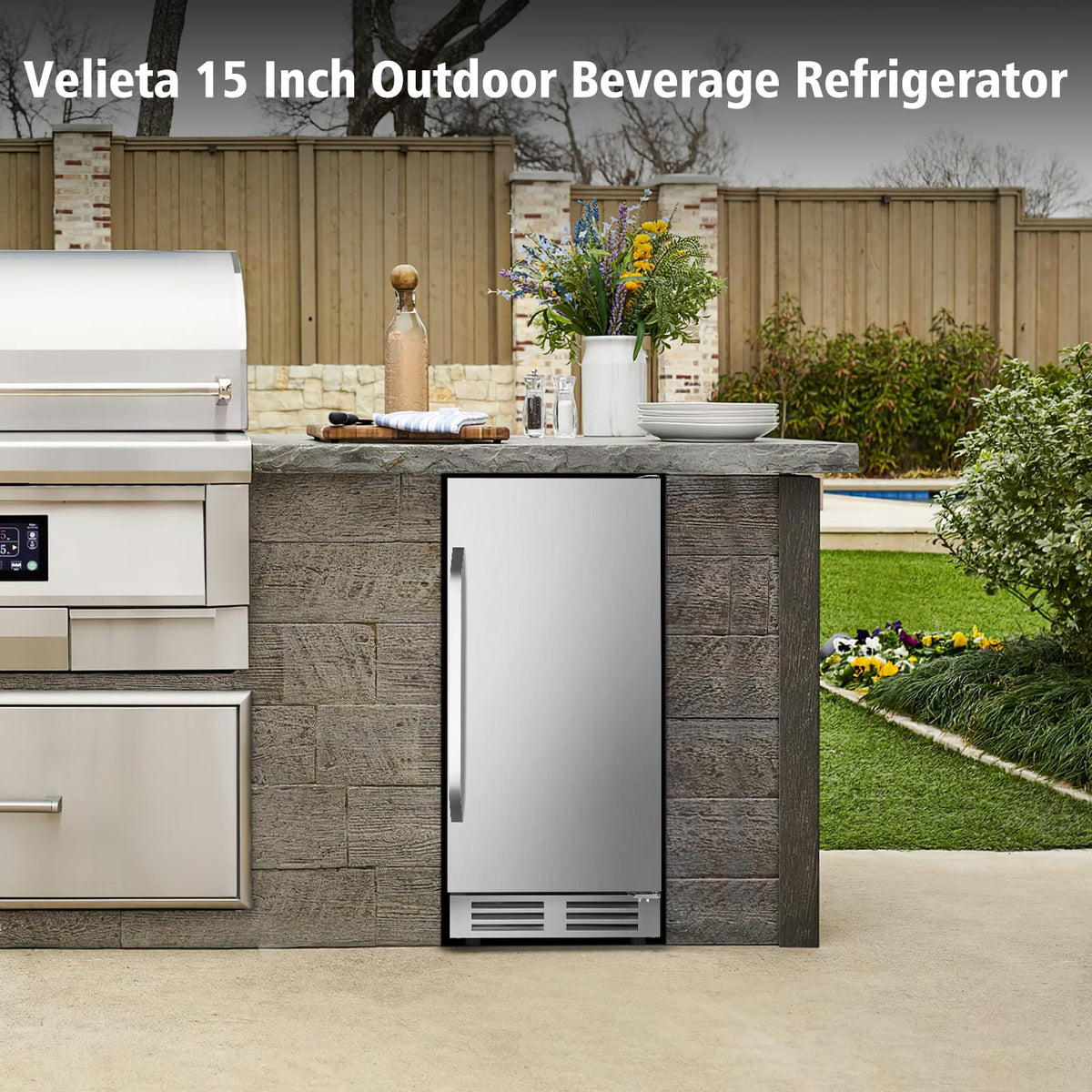 24 Inch Upgraded Dual Zone Wine and Beverage Refrigerator Cooler Jansha Store